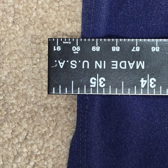 Vince Camuto Multicolor Blue Pink Orange Stretch Sheath Long Sleeve Dress Size 8 - Picture 10 of 14